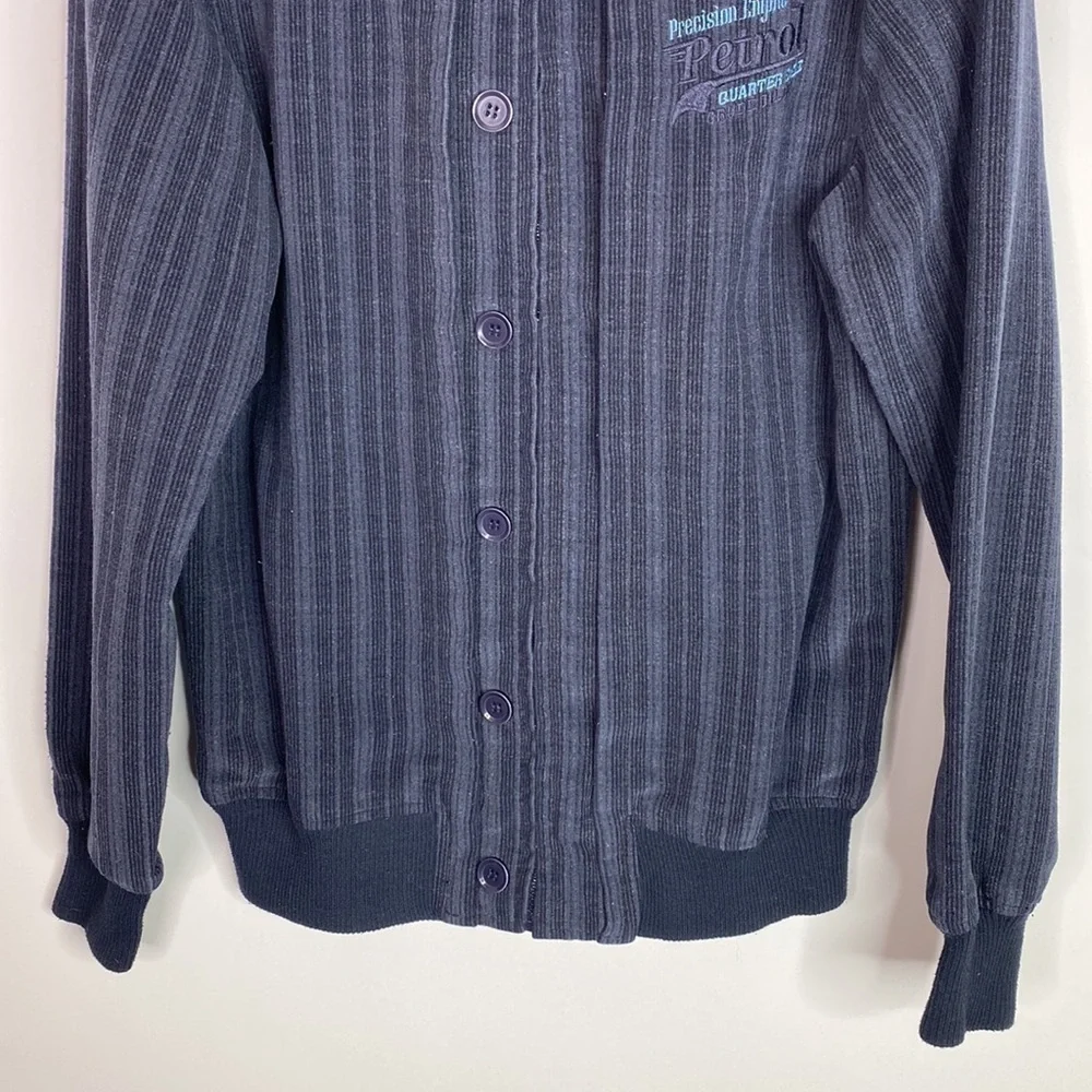 Petrol Precision Engine Muscle Navy Blue Jacket Large